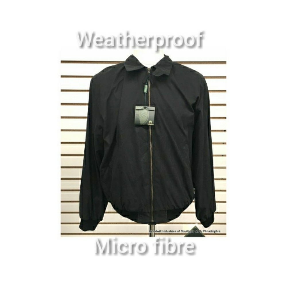 Weatherproof micro fibre men's size L jacket